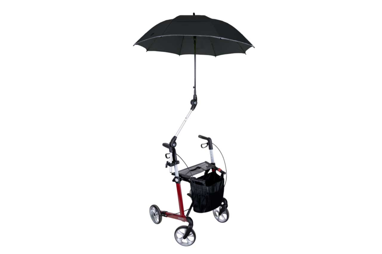 Regenschirm für Rollatoren Regenschirm für Rollatoren